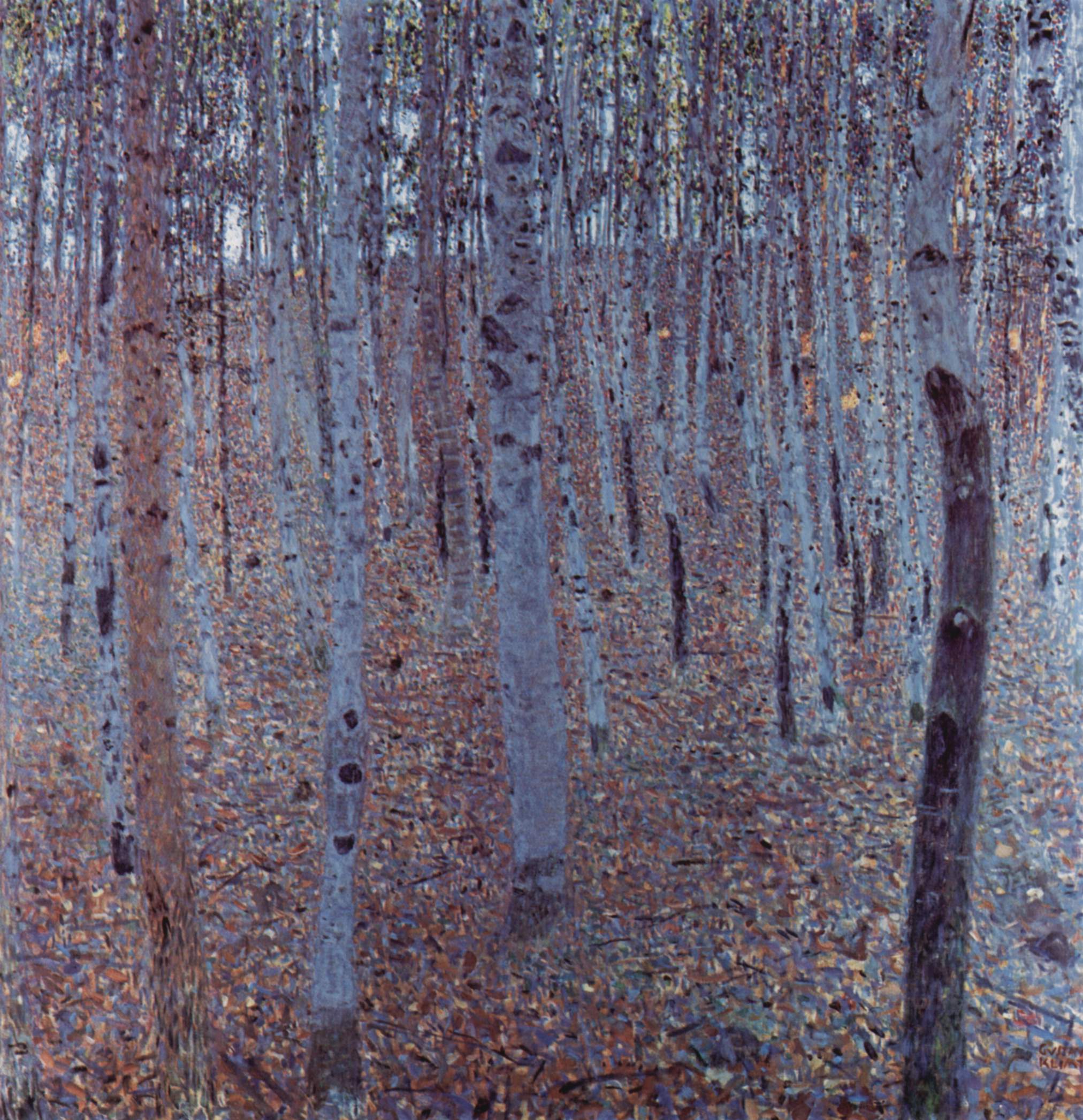 Gustav Klimt - Buchenhain 1902